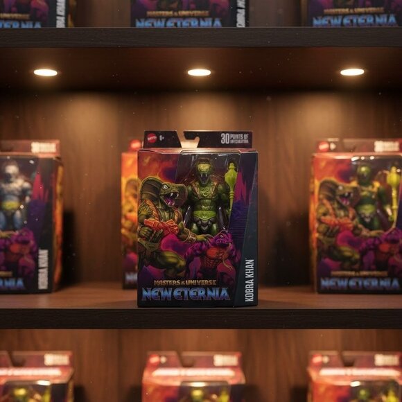 Masters Of The Universe Masterverse Kobra Khan Action Figure 30 Points Articulat - Picture 2 of 9